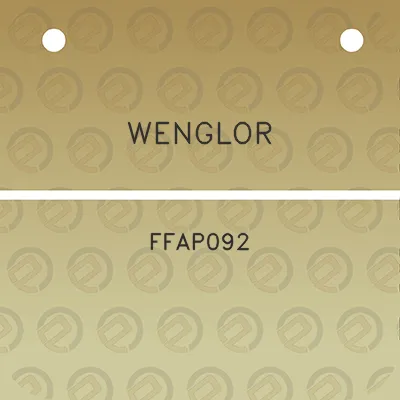 wenglor-ffap092