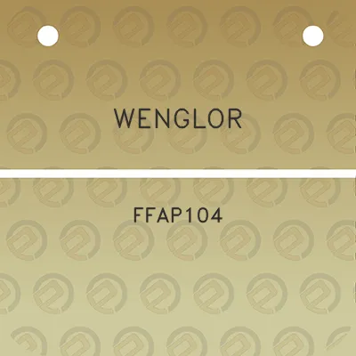 wenglor-ffap104