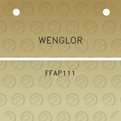 wenglor-ffap111