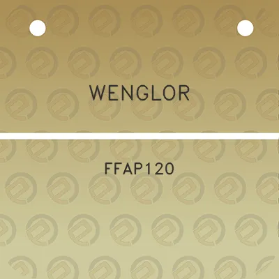 wenglor-ffap120