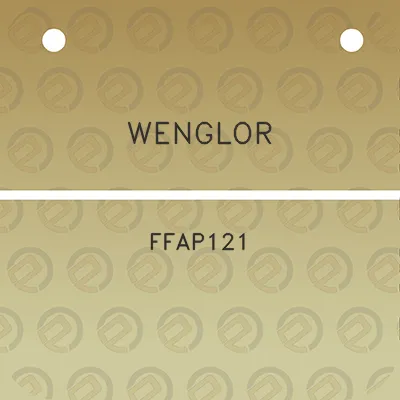 wenglor-ffap121