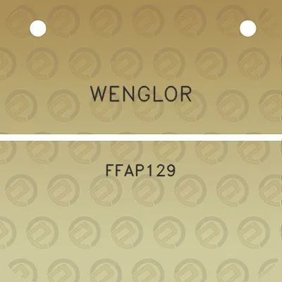 wenglor-ffap129