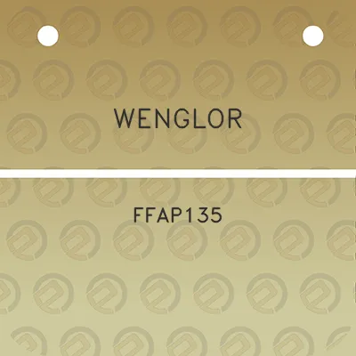 wenglor-ffap135