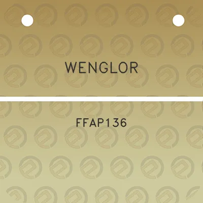 wenglor-ffap136