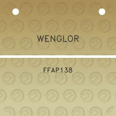 wenglor-ffap138