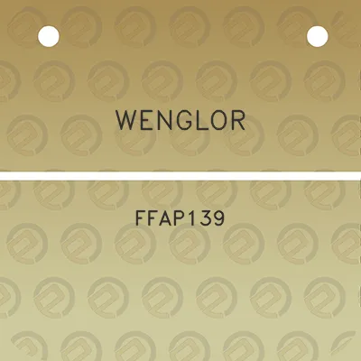 wenglor-ffap139