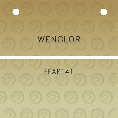 wenglor-ffap141