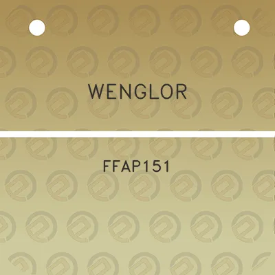 wenglor-ffap151