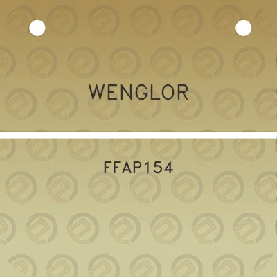 wenglor-ffap154