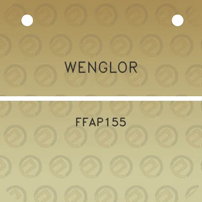 wenglor-ffap155