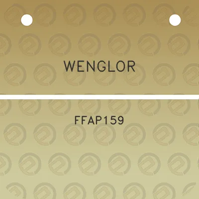 wenglor-ffap159