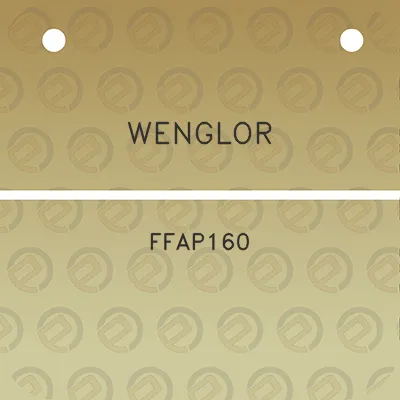 wenglor-ffap160