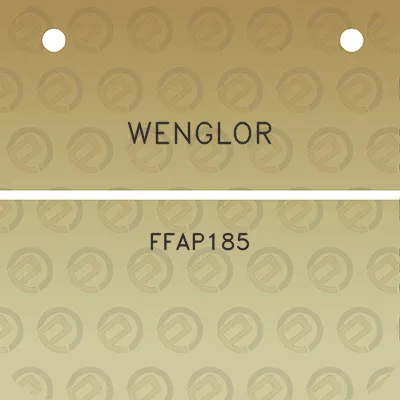 wenglor-ffap185