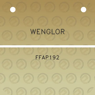 wenglor-ffap192