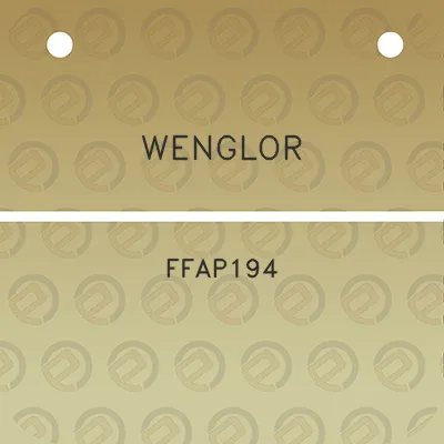 wenglor-ffap194