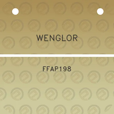 wenglor-ffap198