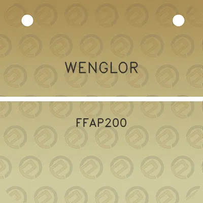 wenglor-ffap200