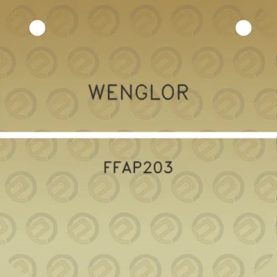 wenglor-ffap203