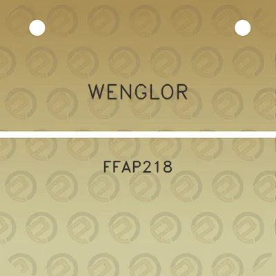 wenglor-ffap218