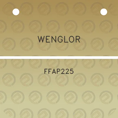 wenglor-ffap225