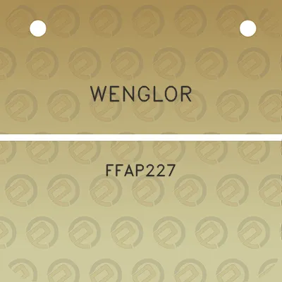 wenglor-ffap227