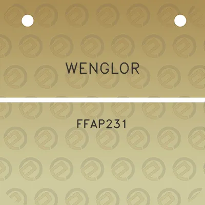 wenglor-ffap231