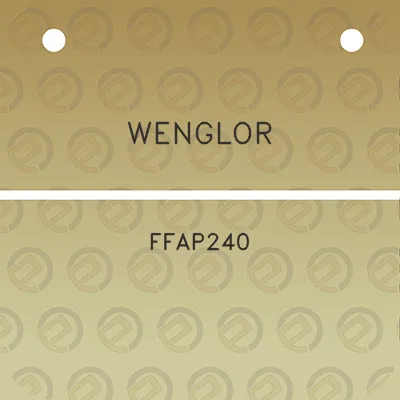 wenglor-ffap240