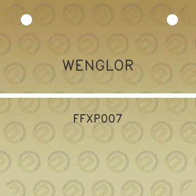 wenglor-ffxp007