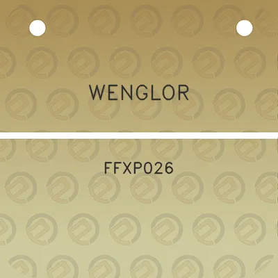 wenglor-ffxp026