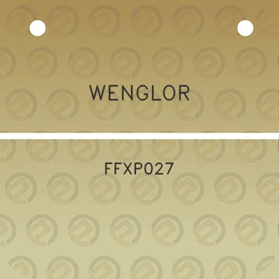 wenglor-ffxp027