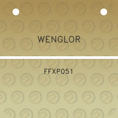 wenglor-ffxp051