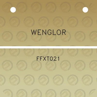 wenglor-ffxt021