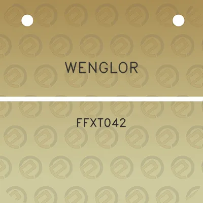 wenglor-ffxt042