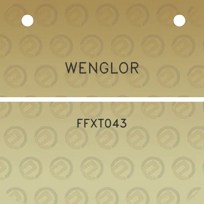 wenglor-ffxt043