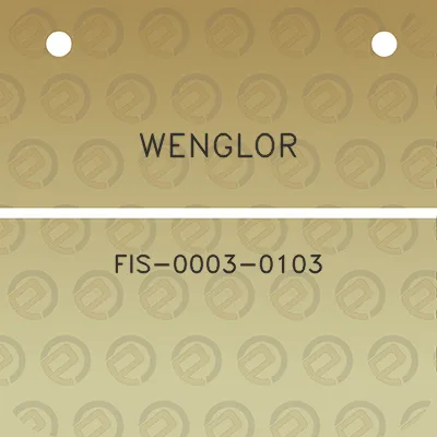 wenglor-fis-0003-0103