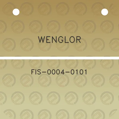 wenglor-fis-0004-0101