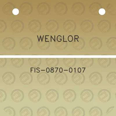 wenglor-fis-0870-0107