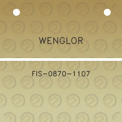 wenglor-fis-0870-1107