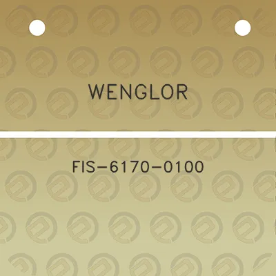 wenglor-fis-6170-0100