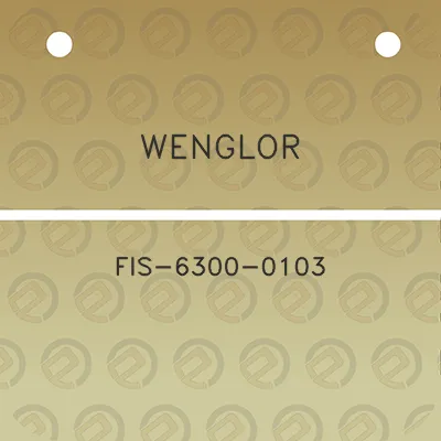 wenglor-fis-6300-0103