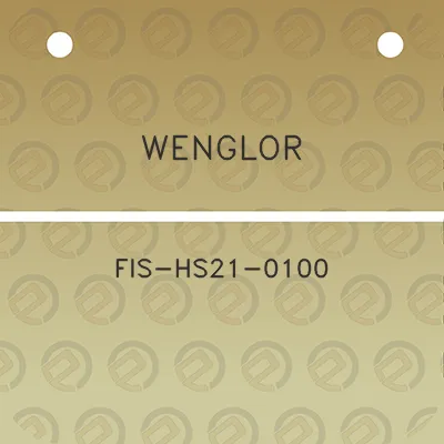 wenglor-fis-hs21-0100