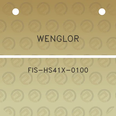 wenglor-fis-hs41x-0100