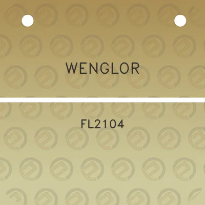 wenglor-fl2104