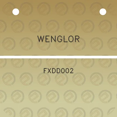 wenglor-fxdd002