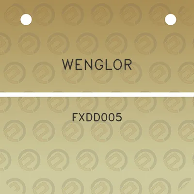 wenglor-fxdd005