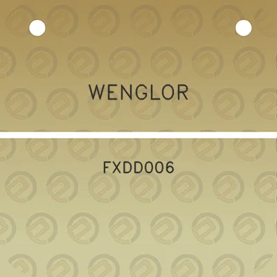 wenglor-fxdd006