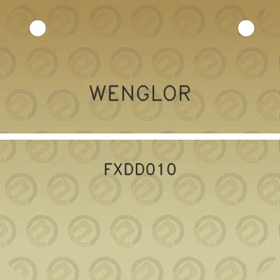 wenglor-fxdd010