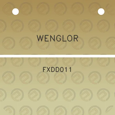 wenglor-fxdd011