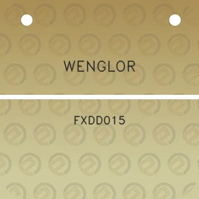 wenglor-fxdd015