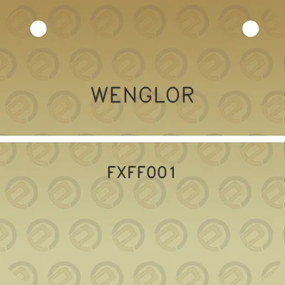 wenglor-fxff001